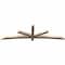 Ekena Millwork Alberta Smooth Timber Gable Bracket, Douglas Fir, 96"W x 28"H x 3 1/2"D x 3 1/2"F, 7/12 Pitch GBW096X28X0404ALB00SDF - alternate 5